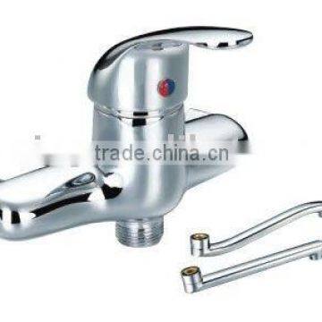 single lever mural sink mixer