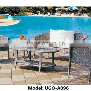 2014 UGO best price furniture rattan sofa set for garden outdoor