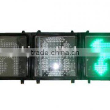 high quality aluminum housing u turn arrow light led traffic signal light