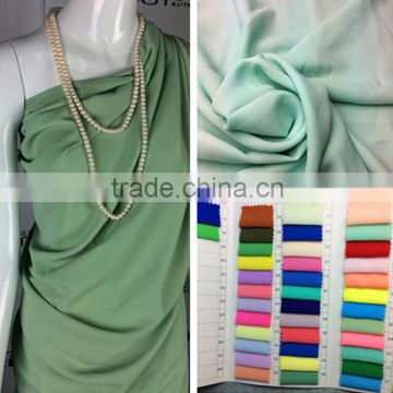 2016 China product high twist polyester chiffon fabric