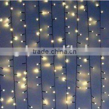 warm white color led curtain light