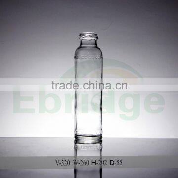 Juice glass bottle for drinking