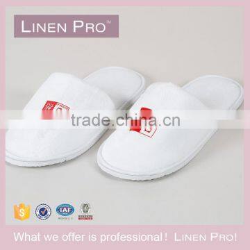 Linen Pro Super Comfortable Printed Logo Hotel Slippers