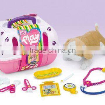 Toy pet cage set Vet Cage