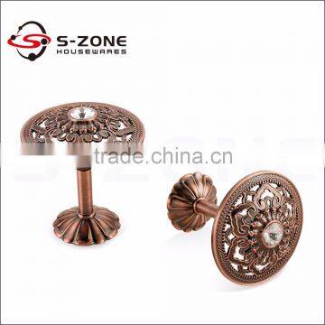 Metal curtain decoration accessories decorative wall curtain tieback hooks