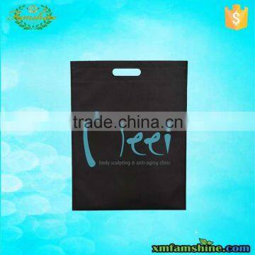 Eco friendly pp non woven die cut shopping bag