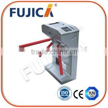 Approved Bridge Type Pedestrian Access Control Half Height Tripod Turnstile photo-3