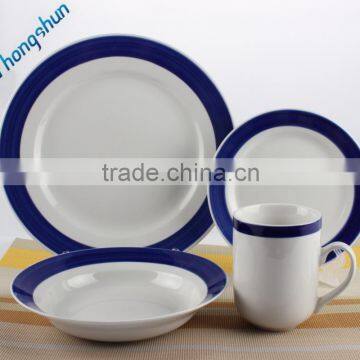 Royal fine Germany porcelain dinner set ceramic kitchenwares