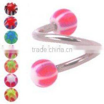 Fashion Jewerly,UV Circular Barbell