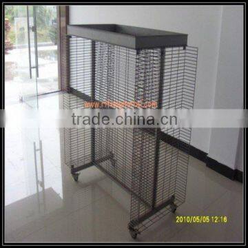 wire mesh metal shelf