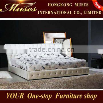 2014 new Bedroom furniture wooden furniture,furniture leather,leather bed sheets for Christmas promotion