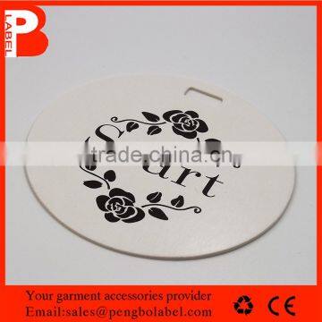 2015 Fancy custom printed clothing hang tag,paper hangtag