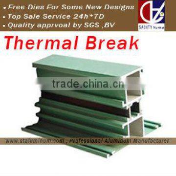thermal break aluminum profile with