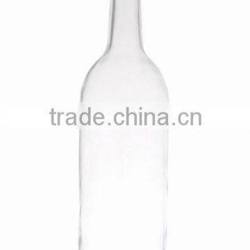 750ml clear glass bottle for wine