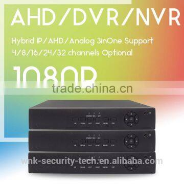 Vitevision AHD H.264 optional 4 8 16 channel hi-tech HDMI DVR used with DVR kit