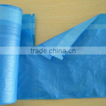 Heat Seal Sealing & Handle garbage bag, Customized biodegradable trash bags