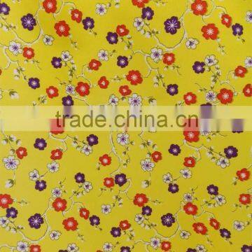 wholesale chiffon fabric 75*100 printed fabric CDC dress fabric