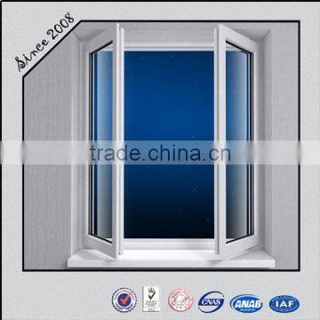 upvc windows with horizontal opening pattern, colorful profiles for windows