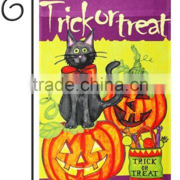 Trick or Treat Cat Garden Flag photo-2