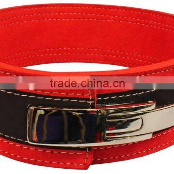 Lever buckle Power lifting belts, Genuine leather Power lifting belts