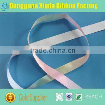 Custom Single Face Gradient Rainbow Satin Ribbons Wholesales