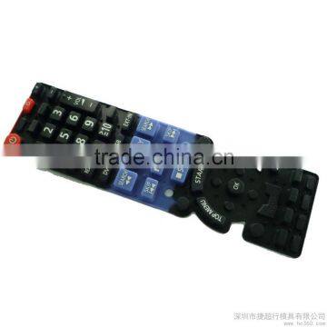 Customized waterproof remote control silicone keypad