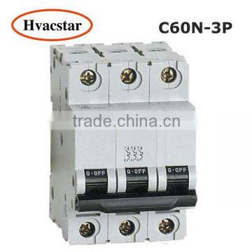 3P of C60N mini circuit breaker