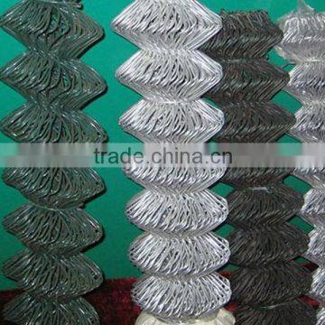 ISO Factory Galvanized and Pvc Coated Chain Link Fence
