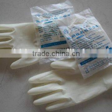 Disposable medical latex gloves with power free, medical health nitrile gloves latex exam gloves