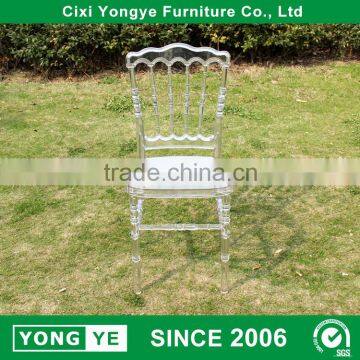 Crystal Clear Wedding Chair Napoleon Chair photo-2
