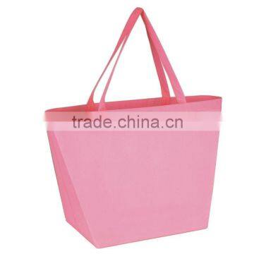 Non-Woven Budget Shopper Tote Bag-Pink