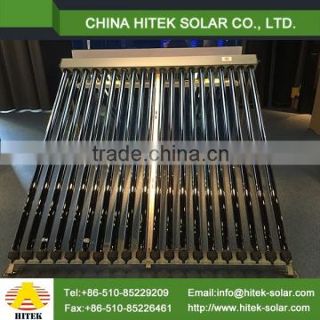 high density heat insulation cotton solar collector testing system