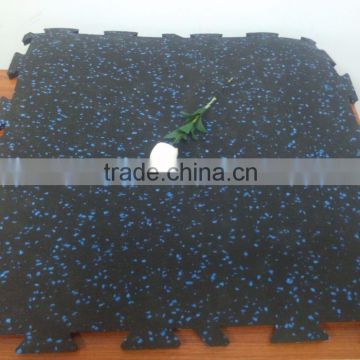 EPDM Flecks Gym Interlocking Rubber Flooring/crossfit floor tile/cheap floor tiles