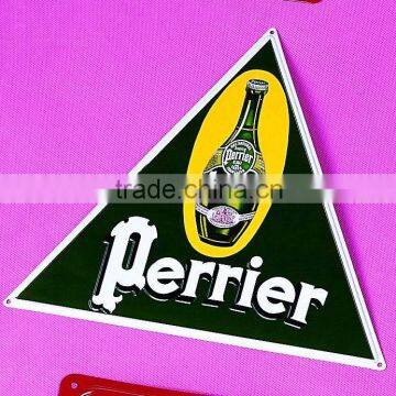 triangle beer tin sign good for you to advertise your beer