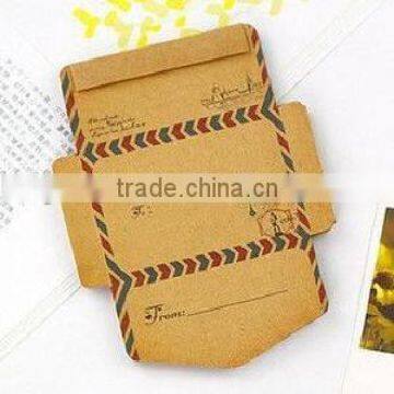 Custom colorful two sides tape paper envelopes