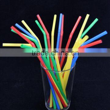 Disposable Colorful Hard Soft Drink Plastic Straw , Flexible Straw photo-2