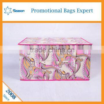 Doll storage boxes kids storage box non woven foldable storage box