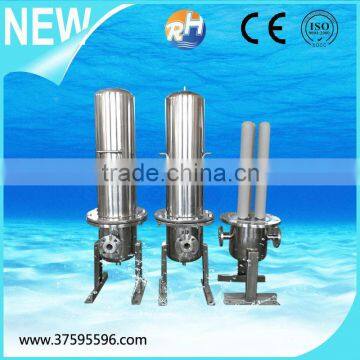 stainless steel cartridge filter housing, filter vessel