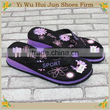 New Design Flip Flop Slippers For Woladies Neon Eva Flip Flop