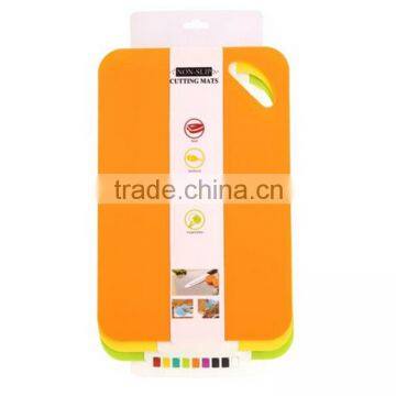 plastic cutting board,2015 new kicthen pp chopping board