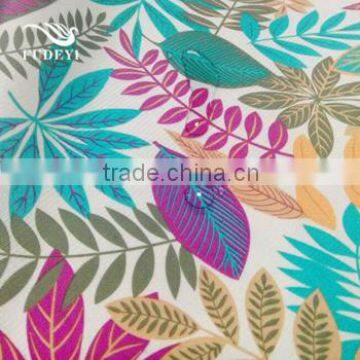 Polyester pu/pvc coating customized ripstop printed fabrics