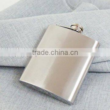 7oz print logo hip flask hot sale stainless steel hip flask for man