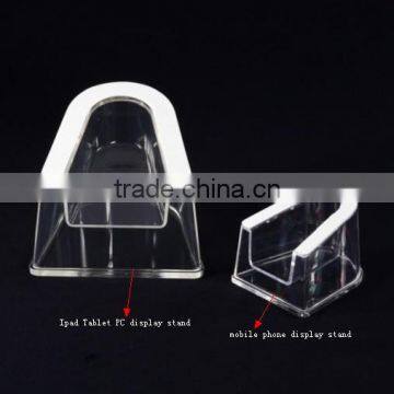 Acrylic transparent high heel shoe phone holder