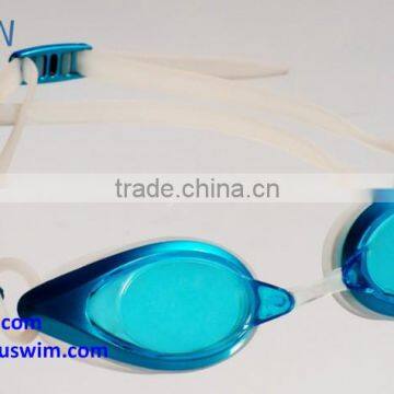 Excellent performance silicone anti fog swim goggles water sports eyeswear