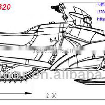 New 320CC snowmobile 250cc (Direct factory)