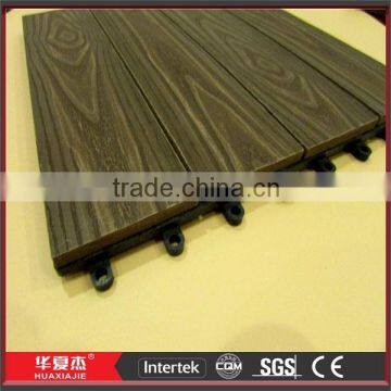 Decorative Wood Plastic Composite Decking Tiles