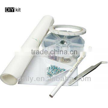 DIY hot fix crystal rhinestone iron on transfer sticker Kit