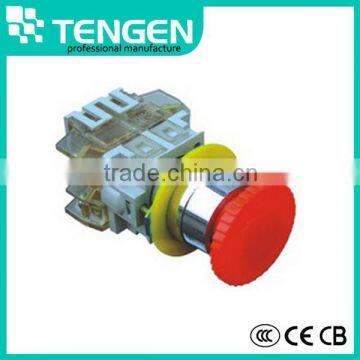 LA38-11M Mushroom Push Button 3 Position Rotary Push Button Switches Red Mushroom Push Button
