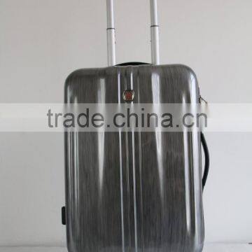 Shinny ABS+PC fashion trolley luggage