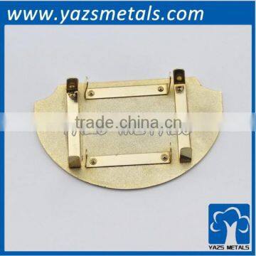 Handbag Logo Metal Label With Legs photo-2